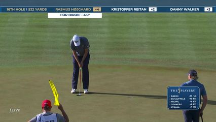 Rasmus Hojgaard | Round 2 | 16th hole | Shot 4 | 2026 THE PLAYERS