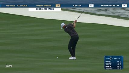 Daniel Berger | Round 4 | 7th hole | Shot 2 | 2025 THE PLAYERS