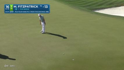 Matt Fitzpatrick | Round 4 | 16th hole | Shot 3 | 2026 WM Phoenix Open