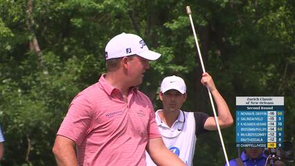 Kevin Chappell | Round 2 | 10th hole | Shot 4 | 2025 Zurich Classic