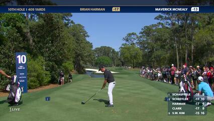 Brian Harman | 2024 THE PLAYERS | Round 4 | 10th hole | Shot 1
