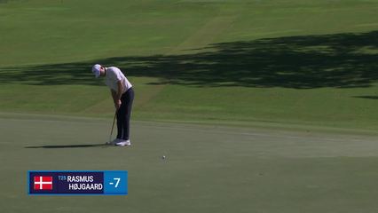 Rasmus Højgaard | Round 3 | 4th hole | Shot 2 | 2025 Sanderson Farms