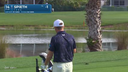 Jordan Spieth | Round 1 | 14th hole | Shot 2 | 2025 Cognizant Classic