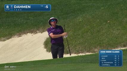 Joel Dahmen | Round 3 | 8th hole | Shot 2 | 2025 John Deere