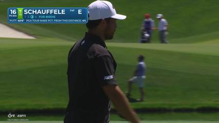 Xander Schauffele | Round 4 | 16th hole | Shot 4 | 2026 Truist Championship