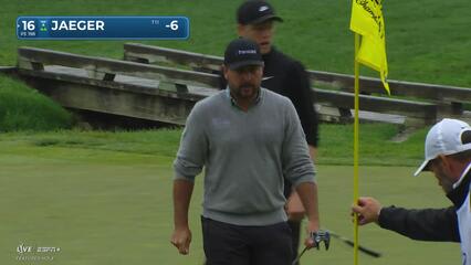 Stephan Jaeger | Round 2 | 16th hole | Shot 3 | 2025 Truist Championship