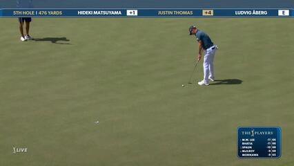Justin Thomas | Round 2 | 5th hole | Shot 3 | 2025 THE PLAYERS