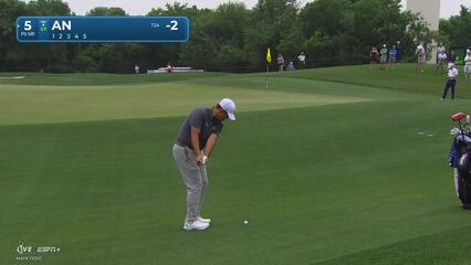 Byeong Hun An | Round 1 | 5th hole | Shot 3 | 2025 THE CJ CUP