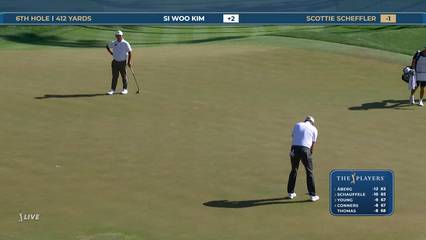 Scottie Scheffler | Round 3 | 6th hole | Shot 3 | 2026 THE PLAYERS