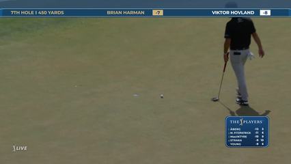 Brian Harman | Round 4 | 7th hole | Shot 4 | 2026 THE PLAYERS