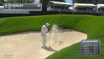 Russell Henley | Round 4 | 9th hole | Shot 2 | 2025 TOUR Championship