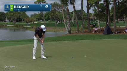 Daniel Berger | Round 4 | 8th hole | Shot 4 | 2026 Cognizant Classic
