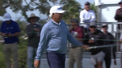 Fred Couples | Round 2 | 16th hole | Shot 3 | 2025 Hoag Classic