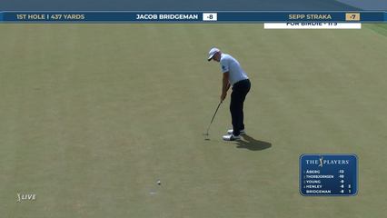Sepp Straka | Round 4 | 1st hole | Shot 4 | 2026 THE PLAYERS