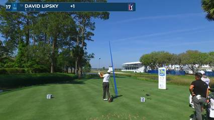 David Lipsky | Round 1 | 17th hole | Shot 1 | 2026 RBC Heritage