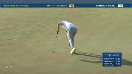 Matt Fitzpatrick | Round 4 | 16th hole | Shot 5 | 2026 THE PLAYERS