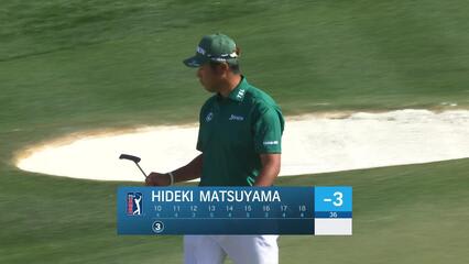 Hideki Matsuyama | Round 3 | 10th hole | Shot 3 | 2025 WM Phoenix Open