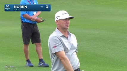 Alex Noren | Round 1 | 10th hole | Shot 2 | 2026 The American Express