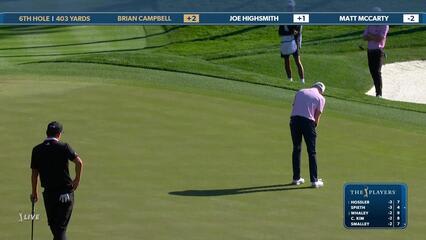 Brian Campbell | Round 1 | 6th hole | Shot 5 | 2025 THE PLAYERS