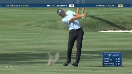 Cameron Young | Round 4 | 11th hole | Shot 3 | 2026 THE PLAYERS