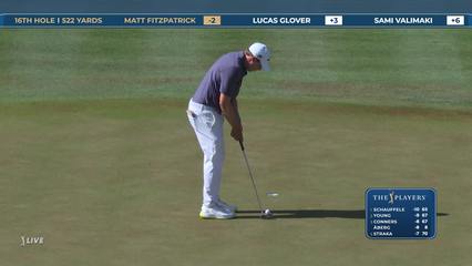 Matt Fitzpatrick | Round 2 | 16th hole | Shot 5 | 2026 THE PLAYERS