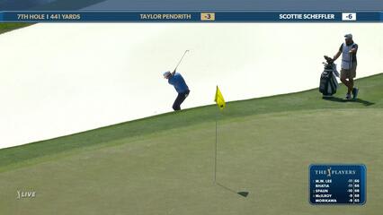 Taylor Pendrith | Round 3 | 7th hole | Shot 3 | 2025 THE PLAYERS