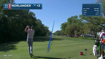 Henrik Norlander | Round 4 | 11th hole | Shot 1 | 2026 Valspar