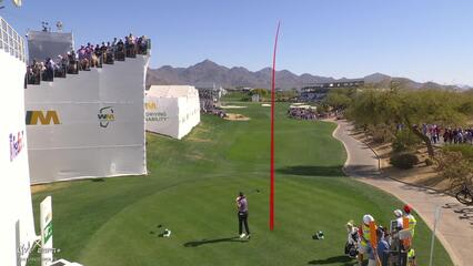 Ben Silverman | Round 1 | 17th hole | Shot 1 | 2025 WM Phoenix Open