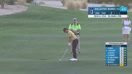 Jose Luis Ballester Barrio | Round 1 | 15th hole | Shot 2 | 2025 WM Phoenix Open