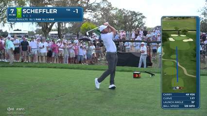 Scottie Scheffler | Round 3 | 7th hole | Shot 1 | 2026 Arnold Palmer