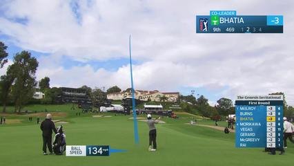 Akshay Bhatia | Round 1 | 9th hole | Shot 2 | 2026 The Genesis