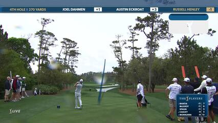 Russell Henley | Round 4 | 4th hole | Shot 1 | 2025 THE PLAYERS