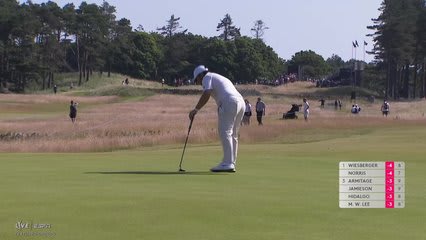 Chris Gotterup | Round 1 | 14th hole | Shot 3 | 2026 Genesis Scottish Open