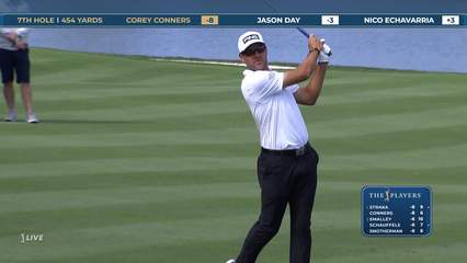 Corey Conners | Round 2 | 7th hole | Shot 2 | 2026 THE PLAYERS