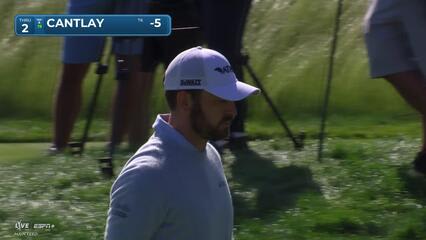 Patrick Cantlay | Round 2 | 2nd hole | Shot 3 | 2025 Travelers