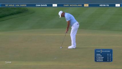 Gary Woodland | Round 1 | 1st hole | Shot 4 | 2026 THE PLAYERS