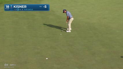 Kevin Kisner | Round 2 | 18th hole | Shot 4 | 2025 3M Open