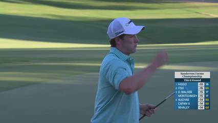 Vince Whaley | Round 3 | 18th hole | Shot 4 | 2025 Sanderson Farms