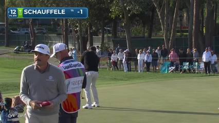 Xander Schauffele | Round 1 | 12th hole | Shot 4 | 2026 Valspar