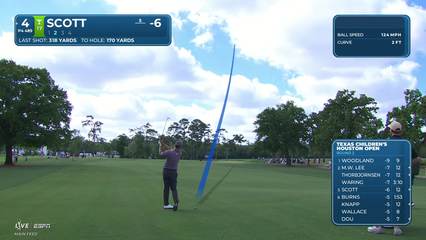 Adam Scott | Round 2 | 4th hole | Shot 2 | 2026 Texas Children's