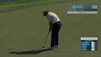 Garrick Higgo | Round 3 | 11th hole | Shot 3 | 2025 Procore