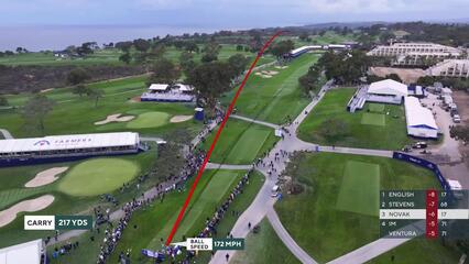 Andrew Novak | Round 4 | 18th hole | Shot 1 | 2025 Farmers