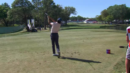 David Lipsky | Round 4 | 12th hole | Shot 1 | 2026 Valspar