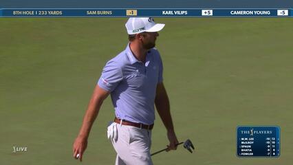 Sam Burns | Round 2 | 8th hole | Shot 3 | 2025 THE PLAYERS