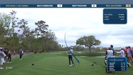 Will Zalatoris | Round 4 | 9th hole | Shot 1 | 2025 THE PLAYERS