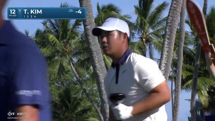 Tom Kim | Round 2 | 12th hole | Shot 1 | 2025 Sony Open
