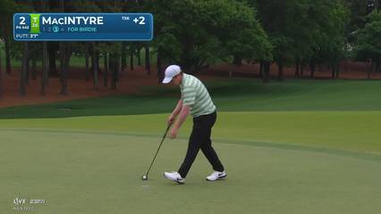 Robert MacIntyre | Round 3 | 2nd hole | Shot 3 | 2026 Truist Championship