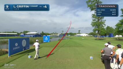 Lanto Griffin | Round 1 | 9th hole | Shot 1 | 2025 Zurich Classic