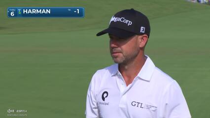 Brian Harman | Round 1 | 15th hole | Shot 4 | 2025 Charles Schwab