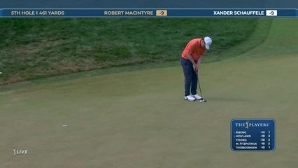 Robert MacIntyre | Round 4 | 5th hole | Shot 4 | 2026 THE PLAYERS